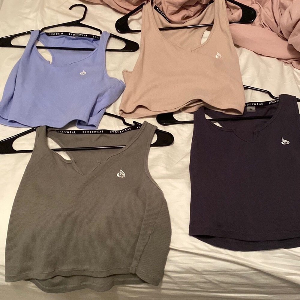 Ryderwear crop tops